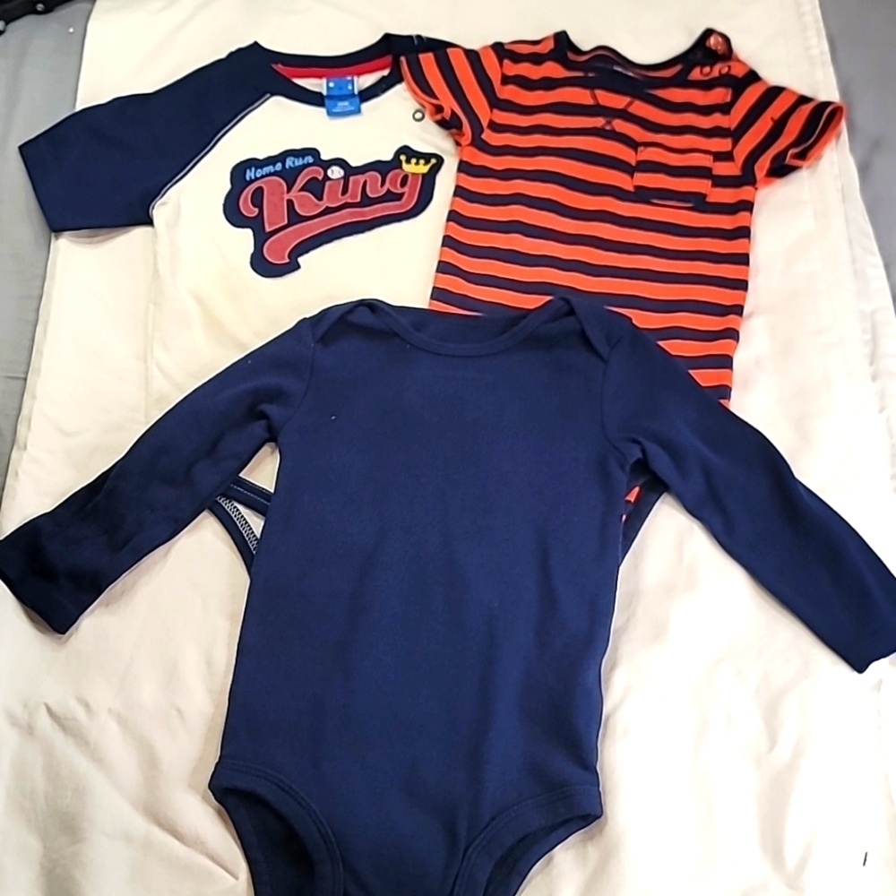 3 piece onesie bundle, 18 months